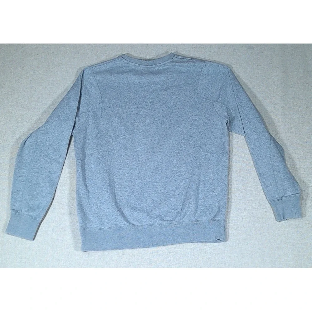 Air Jordan‎ Sweatshirt Men's Size Large Gray Pullover  Multi Color Front Panel